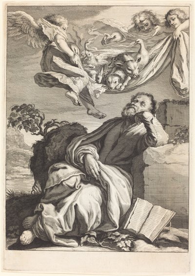O sonho de São Pedro de Jeremias Falck after Johann Liss