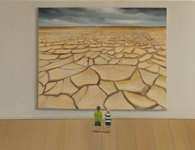 Sem água, 2019 (óleo sobre tela) de Jerome Glomaud