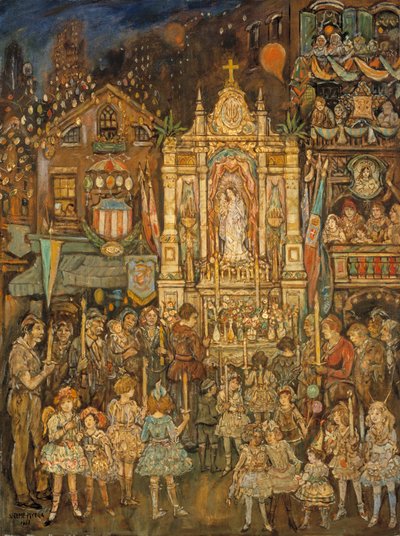 Santuário de Rua, 1931. de Jerome Myers