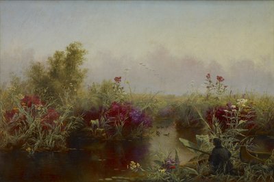Caça ao Pato, 1867 de Jerome Thompson