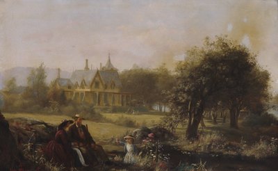Flores de verão, 1859. de Jerome Thompson