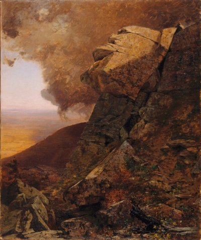 Um penhasco em Katskills de Jervis McEntee