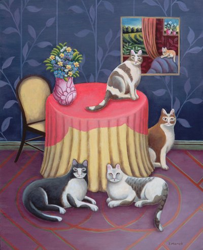 Em casa de Jerzy Marek