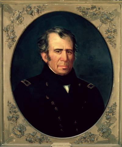 Retrato do general Zachary Taylor, 1847 de Jesse Atwood