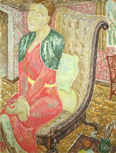 Retrato de Katherina Dawson Giles (1878-1955), c.1930 de Jessica Stewart Dismorr
