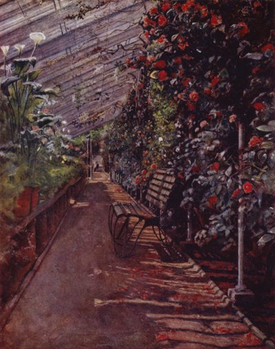 Chiswick House, The Conservatory (cor litho) de Jessie MacGregor