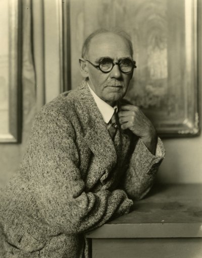Colin Campbell Cooper artist, c.1905-31 (foto em prata gelatina) de Jessie Tarbox Beals