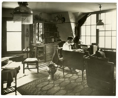 Ernest Thompson Seton, c.1918 (foto em prata gelatina) de Jessie Tarbox Beals