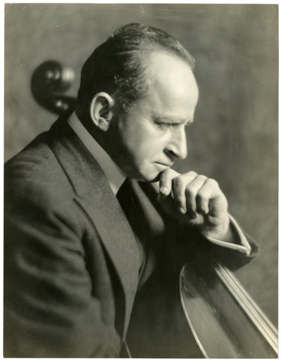 Hans Kronold, c.1905-21 (foto gelatina prateada) de Jessie Tarbox Beals