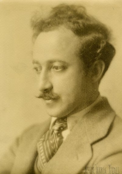 Joseph Auslander, Poeta, c.1925-27 (foto em prata gelatina) de Jessie Tarbox Beals