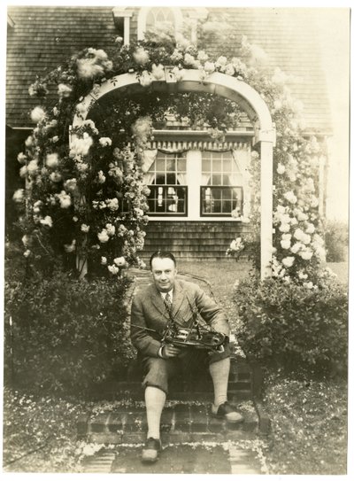 Joseph C Lincoln, c.1920-28 (foto em prata gelatina) de Jessie Tarbox Beals