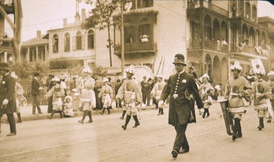 Nova Orleans, Mardi Gras, c.1905 de Jessie Tarbox Beals