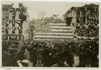 Newburgh: Bandeira viva de Jessie Tarbox Beals