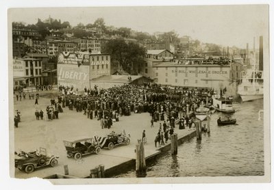 Newburgh: recepção na doca de Jessie Tarbox Beals