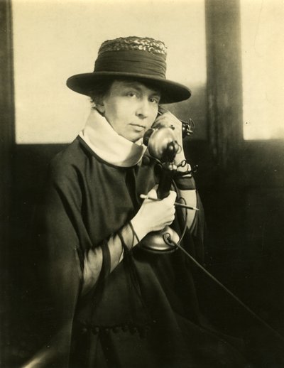 Dramaturgo de Rachel Crothers, c.1905-18 de Jessie Tarbox Beals