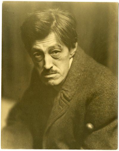 Sadakichi Hartman - artista japonês alemão e crítico de arte, 1919 de Jessie Tarbox Beals