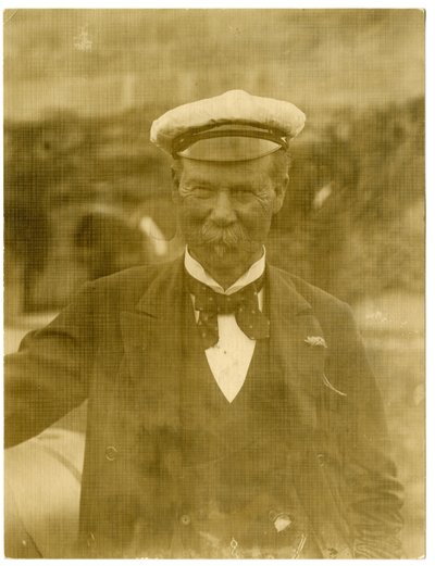 Sir Thomas Lipton, 1903 (foto de gelatina de prata) de Jessie Tarbox Beals