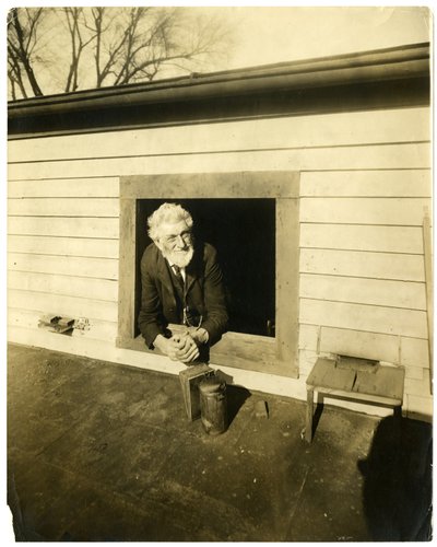 Uncle Chauncey Messenger, c.1905-09 (foto em prata gelatina) de Jessie Tarbox Beals