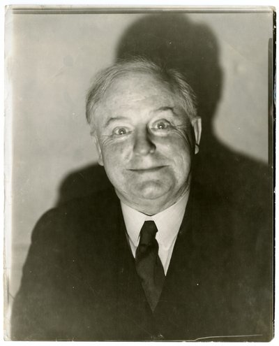 Retrato inédito de William Allen White, c.1905-28 (foto em prata gelatina) de Jessie Tarbox Beals
