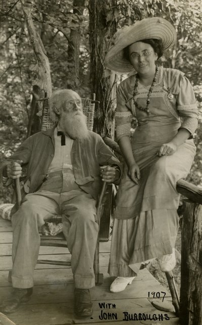 Com John Burroughs 1907 de Jessie Tarbox Beals