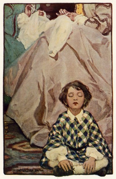 A Pequena Terra (cor litho) de Jessie Willcox Smith