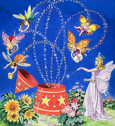 Vela de fada, ilustração de "Teddy Bear de Jesus Blasco