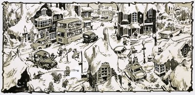 Paisagem de inverno de Jesus Blasco