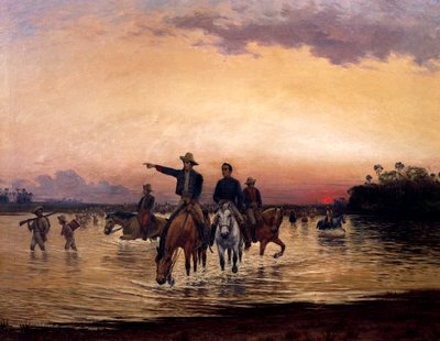 Simon Bolivar (1783-1830) e Francisco de Paula Santander (1792-1840), Colômbia de Jesus Maria Zamora