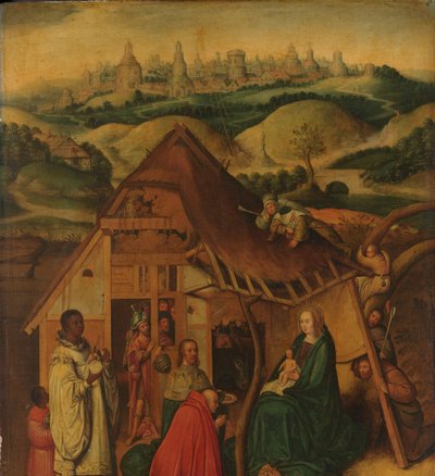 A Adoração dos Magos de Jheronimus Bosch (copy after)