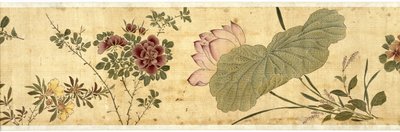Cem Flores, 1629 (cor de seda) de Jiayan Chen