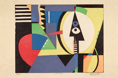 Homenagem, 2022 (xilogravura) de Jim Monson