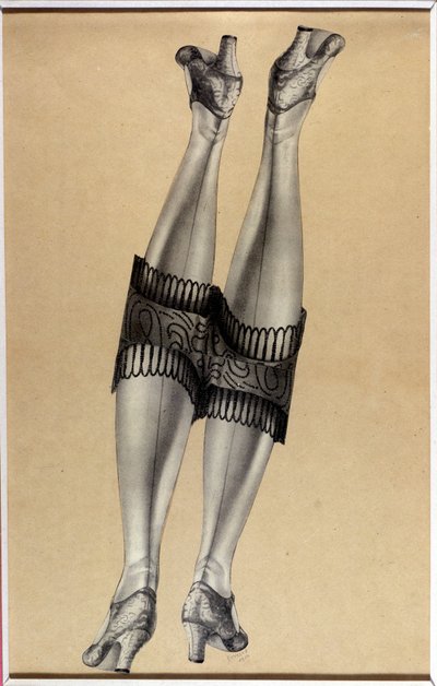 Colagem "Deux belles jambes" - por Jindrich Styrsky (1899-1942) (48 de 35) de Jindrich Styrsky