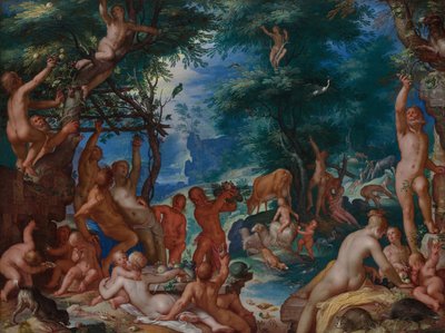 A Idade de Ouro, 1605. de Joachim Anthonisz Wtewael