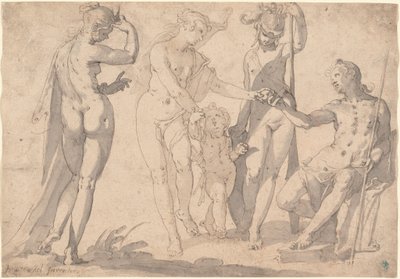 O Julgamento de Paris de Joachim Anthonisz Wtewael