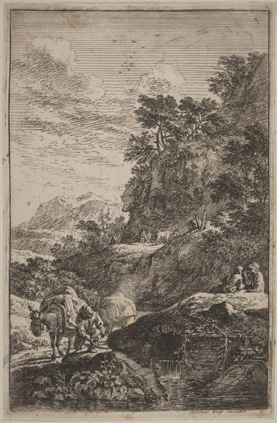 Paisagens à Maneira de Salvator Rosa de Joachim Franz Beich