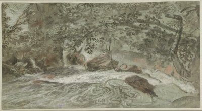 Corredeiras com Ramos Pendentes (verso) de Joachim Franz Beich