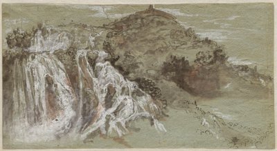 As Cataratas do Tivoli (reto) de Joachim Franz Beich