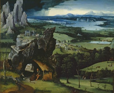Paisagem com São Jerônimo de Joachim Patinir