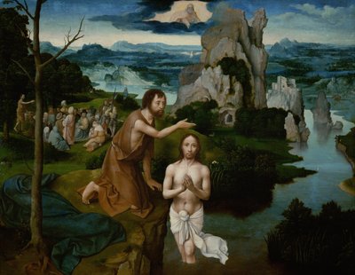 O Batismo de Cristo de Joachim Patinir