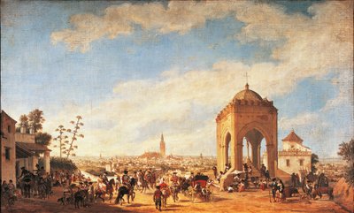 La Cruz del Campo, Sevilha de Joachin Dominguez Becquer