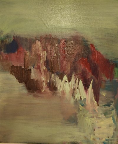 Paisagem montanhosa abstrata de Joackim Schou Dahle