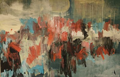 Paisagem abstrata dinâmica de Joackim Schou Dahle