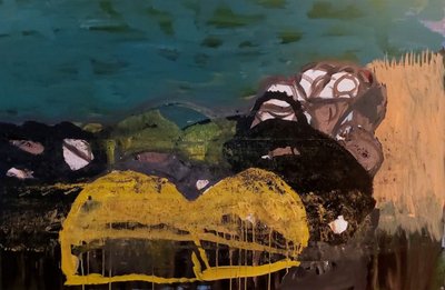 Paisagem abstrata melancólica de Joackim Schou Dahle