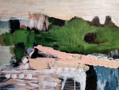 Paisagem abstrata serena de Joackim Schou Dahle