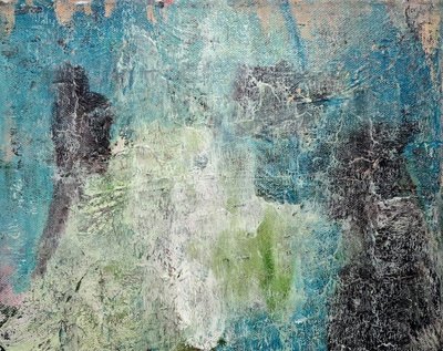 Azul-esverdeado texturado de Joackim Schou Dahle