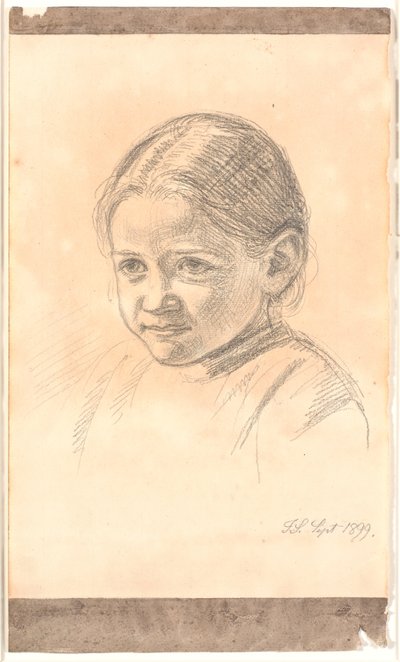 Retrato de Eline Skovgaard? de Joakim Frederik Skovgaard