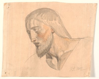Estudo da cabeça de Joakim Frederik Skovgaard