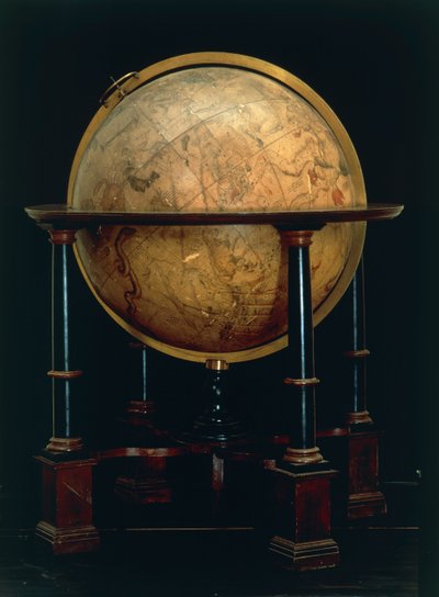 Globo Celestial por Joan Blaeu de Joan Blaeu