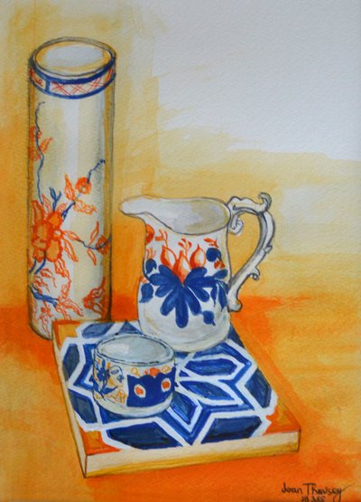 Tigela e Telha Chinesa, 1999, de Joan Thewsey
