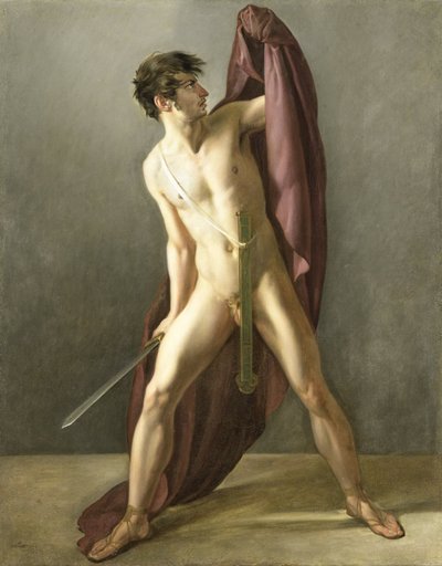 Guerreiro com espada em punho de Joannes Echarius Carolus Alberti